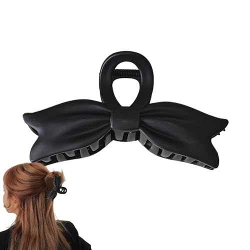 Haarklammer mit Schleife, rutschfeste Haarklammern, große Haarklammern für dünnes Haar, Haarspangen für den täglichen Gebrauch, Haarspangen für Damen und Mädchen von Generisch