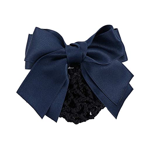 Haarknoten-Abdeckung für Damen, elegante Pferdeschwanz-Haarspange, Schleife, Haarklammer, Kopfbedeckung, Pferdeschwanz-Clip von Generisch