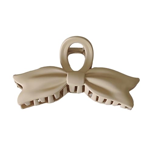 Haarkralle mit Schleife, Klauenkralle für Fliege - rutschfeste Backenclips | Haarzubehör, große Haarspangen für Frauen und Mädchen, Haarspangen für langes und dünnes Haar von Generisch