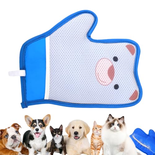 Haarling Handschuhe Für Hunde,Katzenwasch Handschuhe | Sanfte Reinigung Für Fellpflege Bad Shampoo Massage Teppich & Kleidung von Generisch