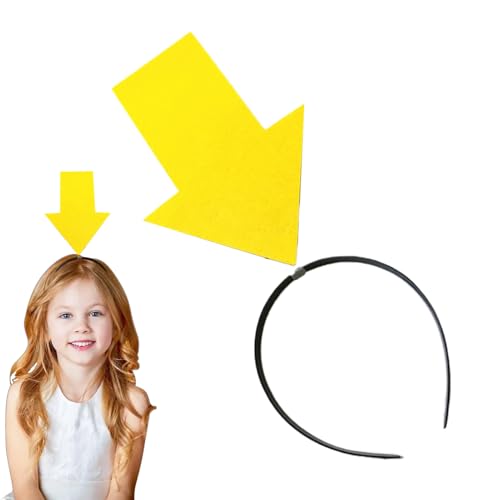 Haarreif mit Ausrufezeichen – lustiges Miss Haarband | Neuheit Haarschmuck Zubehör für Karneval Maskerade von Generisch