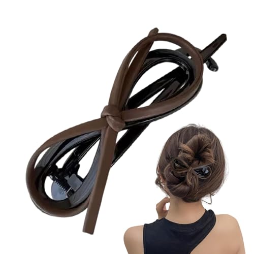 Haarschleifen-Clip – Haarspangen zum Stylen, Haarstylingnadeln, Pferdeschwanz-Halter, Haarschleifen, Clips stilvoll und bequem, modische niedliche Haarspangen, Design für Frauen, Freundin, Mutter, von Generisch