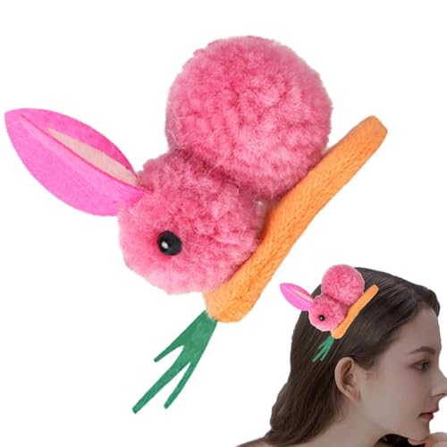 Haarspange 3 Stück - Karotte Osterhase Haarspange für modische Frisuren für süße Haare für Mädchen und Frauen zu Ostern von Generisch