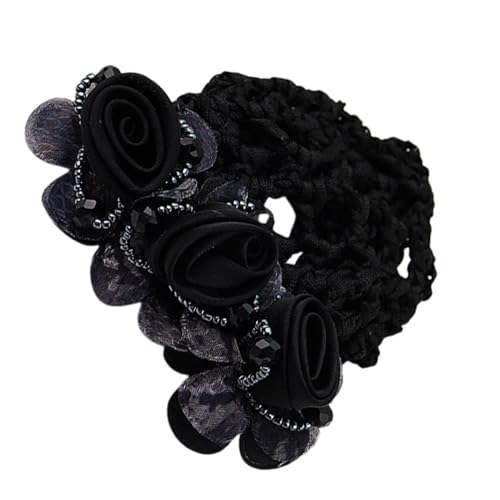 Haarspange mit -Motiv, hawaiianisches Blumenhaar, Haarnetz mit , Haarspange, -Haarklammer für Frauen, Bankangestellte, Kellner von Generisch