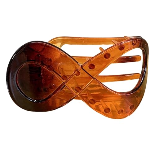 Haarspangen für Frauen,Elegante Haarspange - Acryl-Haarspange im einfachen Stil | Rutschfester Clip mit starkem Halt, modisches Styling-Zubehör für Pferdeschwänze und Zöpfe von Generisch