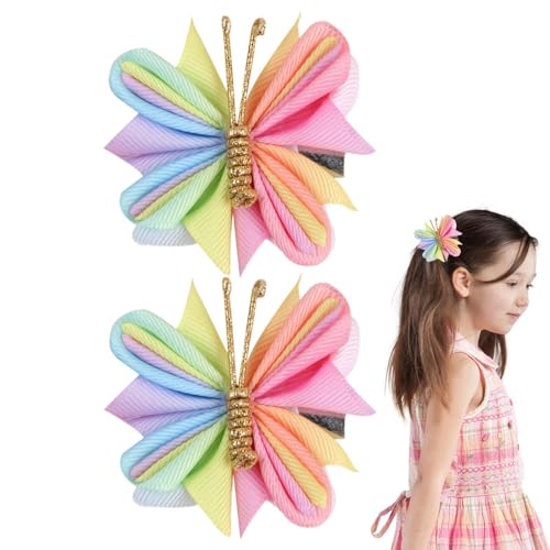 Haarspangen mit Schmetterlingen für Damen,Haarspangen mit Schmetterlingen | Mesh Exquisite Clip-Haar-Accessoires - Kreative, lustige, niedliche Netz-Haarspangen, festlicher, stilvoller Haarschmuck für von Generisch
