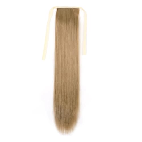 Synthetisches Haar, 22 Bis 34 Zoll, Langer, Gerader Pferdeschwanz, Umwickelter Pferdeschwanz, Clip-In-Haarverlängerung, Schwarzes Haarteil, Kopfbedeckung Synthetisches Haar, 22 Bis 34 Zoll, Langer, Gerader Pferdeschwanz, Umwickelter Pferdeschwanz, Clip-In-Haarverlängerung, Schwarzes Haarteil, Kopfbedeckung von Generic
