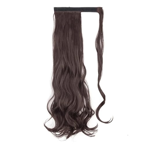 Synthetisches Haar, 22 Bis 34 Zoll, Langer, Gerader Pferdeschwanz, Umwickelter Pferdeschwanz, Clip-In-Haarverlängerung, Schwarzes Haarteil, Kopfbedeckung Synthetisches Haar, 22 Bis 34 Zoll, Langer, Gerader Pferdeschwanz, Umwickelter Pferdeschwanz, Clip-In-Haarverlängerung, Schwarzes Haarteil, Kopfbedeckung von Generic