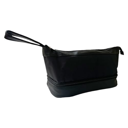 Haarwerkzeugtasche - Haarwerkzeug -Aufbewahrungsbeutel mit Doppelschicht | Organisierte Aufbewahrungslösung, Friseur Organizer wasserdichtes tragbares Handtasche Toilettenkoffer für Vanity Weekend Sal von Generisch