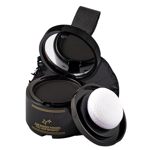 Haarwurzeldecke, graue Haarwurzel Concealer, Haaransatzschattenpulver, Haaransatzpulver, Wurzelbaut -Haarfarbe, graue Wurzel -Deckpulver, kahle Fleck verbergen Haarpulver für Frauen und Männer von Generisch