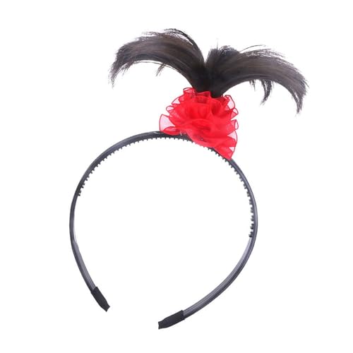 Haarzopfverlängerung für Mädchen, Cartoon-Design, mit Schleifen, Styling-Zubehör für Kinder von 3 bis 10 Jahren von Generisch