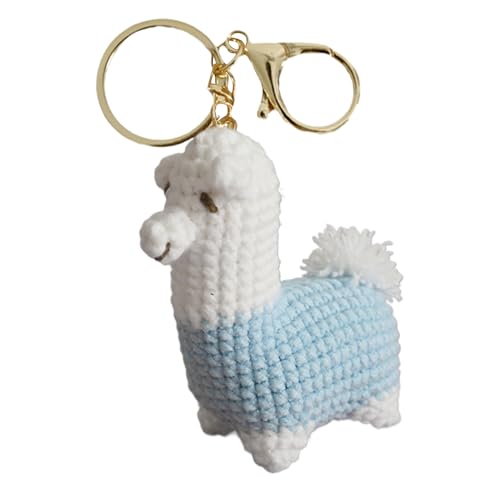 Häkeltiere - Taschenanhänger Tierdesign,Handgefertigte Süße Alpakas Häkelkunst Als Motivationsgeschenk Für Schulranzen Geburtstag Kinder Lehrer Danksagung Weihnachten Häkeltiere - Taschenanhänger Tierdesign,Handgefertigte Süße Alpakas Häkelkunst Als Motivationsgeschenk Für Schulranzen Geburtstag Kinder Lehrer Danksagung Weihnachten von Generisch