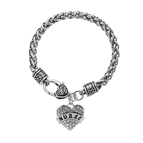 Hängende Ohrringe Set Ceystal Geburtstag Armreif Liebe Mutter Oma Herz Lehrer Mutter Freunde Familie Armband Kette Charm Armbänder Gbd800uc, Large, Metall, Kein Edelstein von Generisch