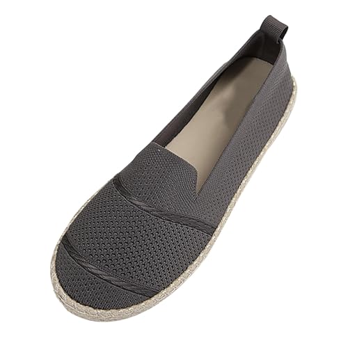 Halbschuhe Damen Bootsschuhe Damen Loafer Slip On Freizeitschuhe Orthopädische Schuhe Sommerschuhe Joggingschuhe Trekkingschuhe Laufschuhe Sportschuhe Walkingschuhe Bequeme Leichte Dick Besohlt von Generisch