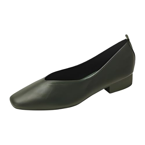 Halbschuhe Damen Elegant Bequem Businessschuhe Lederschuhe Low Wedge Pumps Schuhe Flache Abendschuhe Partyschuhe Tanzschuhe Kleidschuhe Ballerinas Mode Quadratische Zehen Loafers & Mokassins Halbschuhe Damen Elegant Bequem Businessschuhe Lederschuhe Low Wedge Pumps Schuhe Flache Abendschuhe Partyschuhe Tanzschuhe Kleidschuhe Ballerinas Mode Quadratische Zehen Loafers & Mokassins von Generisch
