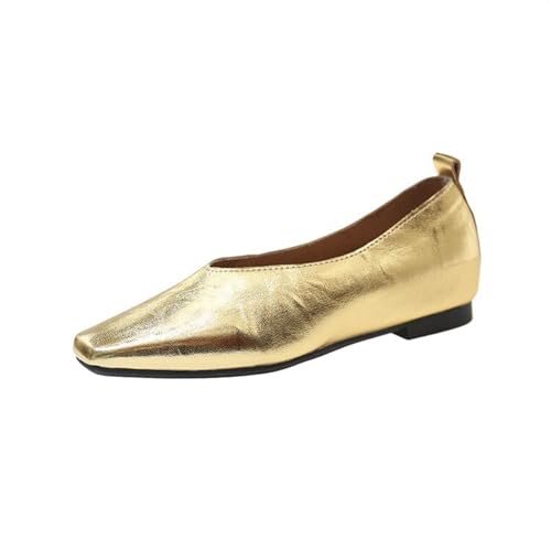Halbschuhe Damen Elegant Bequem Lederschuhe Low Wedge Pumps Schuhe Flache Abendschuhe Partyschuhe Tanzschuhe Kleidschuhe Ballerinas Mode Quadratische Zehen Einzelne Schuhe Loafers & Mokassins Halbschuhe Damen Elegant Bequem Lederschuhe Low Wedge Pumps Schuhe Flache Abendschuhe Partyschuhe Tanzschuhe Kleidschuhe Ballerinas Mode Quadratische Zehen Einzelne Schuhe Loafers & Mokassins von Generisch