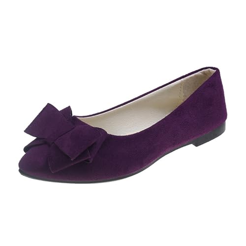 Halbschuhe Damen Elegant Flacher Absatz Kleidschuhe Partyschuhe Pumps Schuhe Leichte und Bequem Tanzschuhe Flache Abendschuhe Wildleder Schleife Einzelne Schuhe Anzugschuhe Geschäftsschuhe Halbschuhe Damen Elegant Flacher Absatz Kleidschuhe Partyschuhe Pumps Schuhe Leichte und Bequem Tanzschuhe Flache Abendschuhe Wildleder Schleife Einzelne Schuhe Anzugschuhe Geschäftsschuhe von Generisch