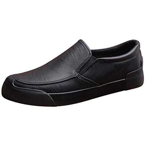Halbschuhe Herren Extra Weit Leder Schuhe Businessschuhe | Herren Slip On Schwarze Business-Arbeitsschuhe Freizeitschuhe | Casual Vintage Flache-Schuhe Fahrschuhe Loafer FüR MäNner Business Shoes Halbschuhe Herren Extra Weit Leder Schuhe Businessschuhe | Herren Slip On Schwarze Business-Arbeitsschuhe Freizeitschuhe | Casual Vintage Flache-Schuhe Fahrschuhe Loafer FüR MäNner Business Shoes von Generisch