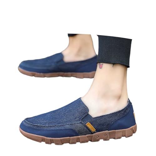 Halbschuhe Herren Stoffschuhe Flache Slipper Einfarbige Turnschuhe Outdoor Freizeitschuhe Loafer Platform Shoes Prinzessin Bequeme Schuhe Walkingschuhe Turnschuhe von Generisch