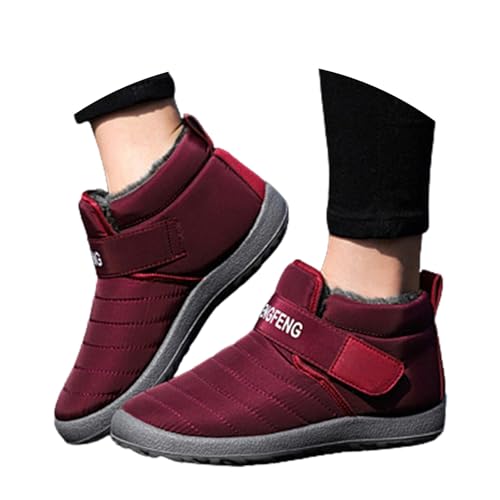 Halbstiefel Damen Ankle Boots Wildleder Stiefeletten Overknee Stiefel Schnürstiefel Rutschfest Winter Warme Leder Rutschfeste Laufsohle trendiges Winter-Outfit-Element Halbstiefel Damen Ankle Boots Wildleder Stiefeletten Overknee Stiefel Schnürstiefel Rutschfest Winter Warme Leder Rutschfeste Laufsohle trendiges Winter-Outfit-Element von Generisch