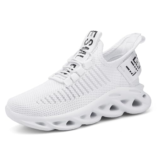 Hallenschuhe Für Jungen Turnschuhe Für Jungen Mädchen Sportschuhe Kinder Laufschuhe Mesh Atmungsaktiv Tennisschuhe Leicht Outdoor Fitness Sneaker von Generisch