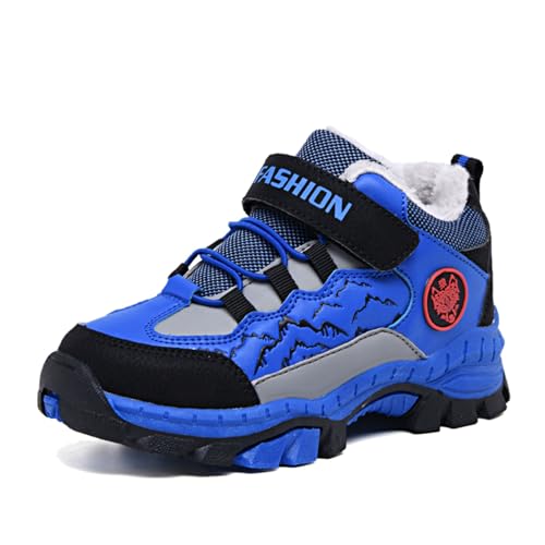 Hallenschuhe Junge Turnschuhe Kinder Jungen Mädchen Sportschuhe Mesh Freizeitschuhe Straßenlaufschuhe Modische Ganzjahres Fitnessschuhe Outdoor Laufschuhe von Generisch