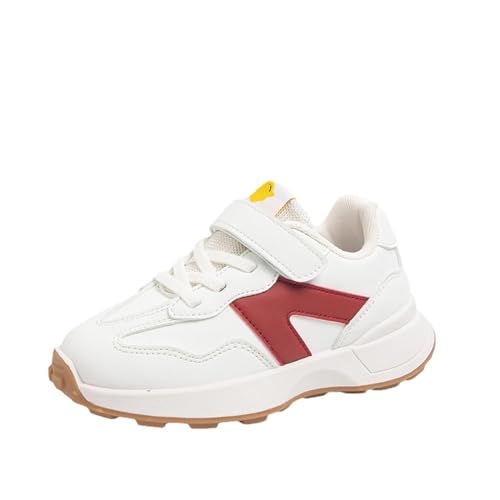 Hallenschuhe Mädchen Schuhe Kinder Flach Laufschuhe Atmungsaktiv Sneaker Freizeit Straßenlaufschuhe Outdoor Wanderschuhe Weich Laufschuhe Dicker Boden rutschfest frühling Sommer Autumn von Generisch