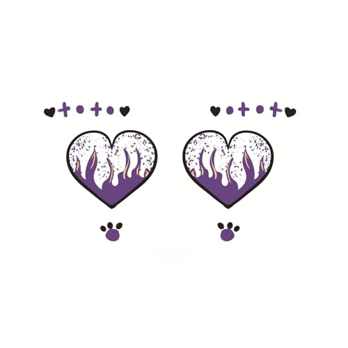 Halloween Deko Aufkleber Temporäre Tattoos Für Kinder Und Erwachsene,Festival Tattoo Pflaster,Horror Fake-Tattoo,Tattoos-Zum-Aufkleben,Make Up Für Halloweenparty,Geeignet Für Gesicht Und Arme(B2) von Generisch