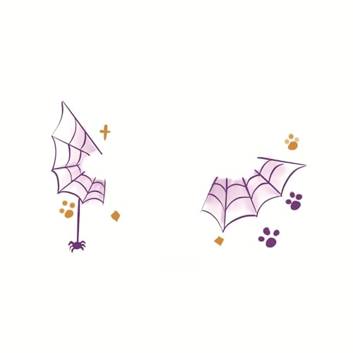 Halloween Deko Aufkleber Temporäre Tattoos Für Kinder Und Erwachsene,Festival Tattoo Pflaster,Horror Fake-Tattoo,Tattoos-Zum-Aufkleben,Make Up Für Halloweenparty,Geeignet Für Gesicht Und Arme(O1) von Generisch