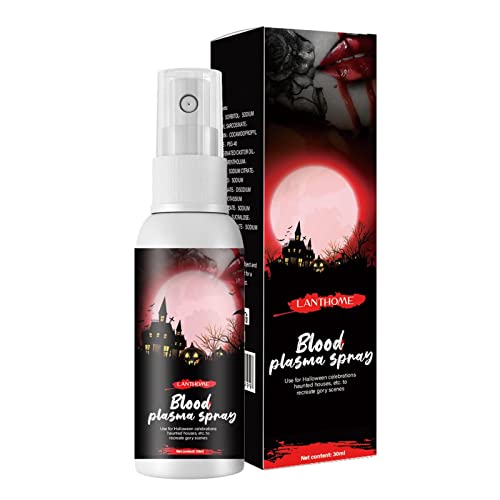 Halloween Fake Blood Make-up | Erstellen Sie Blutspritzer, falsche Halloween-Vampiren, Halloween-Blutspritzer für Vampir-Kostüm von Generisch