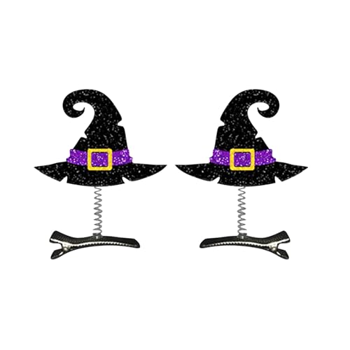 Halloween Haarspangen Set Halloween Haarschmuck Halloween Cartoon Haarschmuck Halloween Dekoration Accessoire SetHalloween Haarnadel für Mädchen Haarschmuck Halloween Party Haarschmuck von Generisch