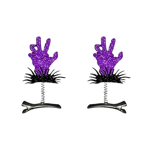 Halloween Haarspangen Set Halloween Haarschmuck Halloween Cartoon Haarschmuck Halloween Dekoration Accessoire SetHalloween Haarnadel für Mädchen Haarschmuck Halloween Party Haarschmuck von Generisch