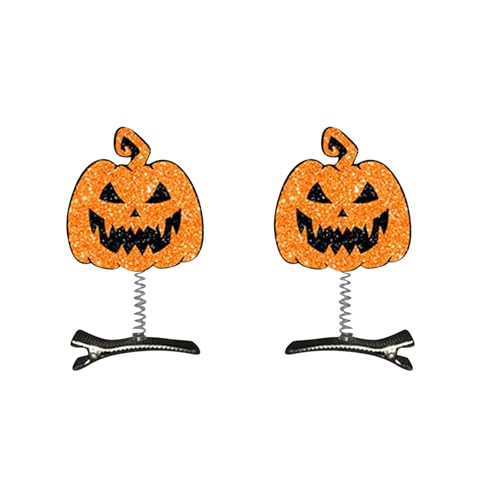 Halloween Haarspangen Set Halloween Haarschmuck Halloween Cartoon Haarschmuck Halloween Dekoration Accessoire SetHalloween Haarnadel für Mädchen Haarschmuck Halloween Party Haarschmuck von Generisch