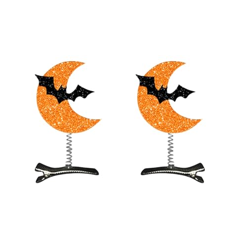 Halloween Haarspangen Set Halloween Haarschmuck Halloween Cartoon Haarschmuck Halloween Dekoration Accessoire SetHalloween Haarnadel für Mädchen Haarschmuck Halloween Party Haarschmuck von Generisch