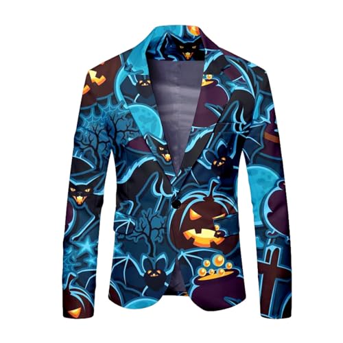 Halloween Sakko Herren Langarm Herrenanzug Totenkopf Aufdruck Tuxedo Formell Anzug Normaler Schnitt Festival Outfit 1 Knopf Smoking Horror Regular Fit Party Jacke Gruselig Bedruckter Business Outfit Halloween Sakko Herren Langarm Herrenanzug Totenkopf Aufdruck Tuxedo Formell Anzug Normaler Schnitt Festival Outfit 1 Knopf Smoking Horror Regular Fit Party Jacke Gruselig Bedruckter Business Outfit von Generisch