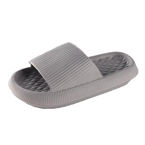 Halloween Schuhe Damen Paare Frauen Männer Solide Dusche Zimmer Hause Rutschfeste Atmungsaktive Massage Weiche Sohle Schnell Trocknend Slipper Bequeme Flache Schuhe Socken Schuhe Damen Hoch (Grey, 37) Halloween Schuhe Damen Paare Frauen Männer Solide Dusche Zimmer Hause Rutschfeste Atmungsaktive Massage Weiche Sohle Schnell Trocknend Slipper Bequeme Flache Schuhe Socken Schuhe Damen Hoch (Grey, 37) von Generisch