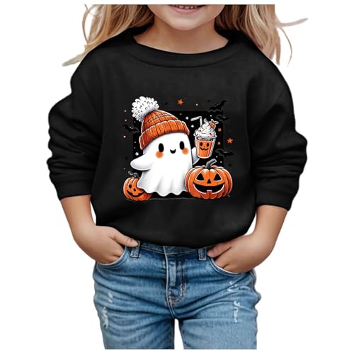 Halloween Sweatshirt Jungen Mädchen Kürbisse und Geister Drucken Langarm Rundhals Ohne Kapuze Pullover Karneval Festival Festlich Kostüm Kinder Streetwear Kleidung Halloween Sweatshirt Jungen Mädchen Kürbisse und Geister Drucken Langarm Rundhals Ohne Kapuze Pullover Karneval Festival Festlich Kostüm Kinder Streetwear Kleidung von Generisch