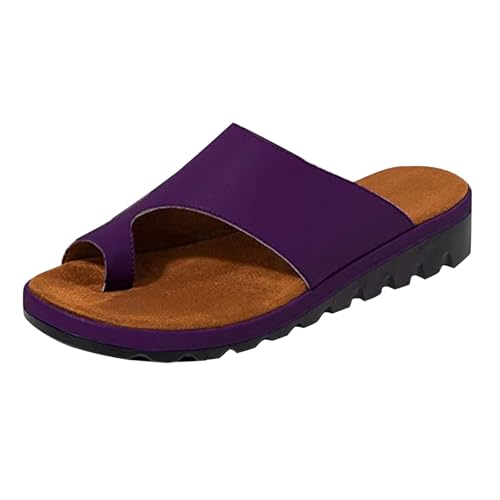 Hallux Valgus Sandalen Damen OrthopäDische Bunion Non-Slip Soft Flip Flops Summer Beach Travel Slippers Sommerschuhe Schuhe Elegant Und Bequem Strandschuhe Women'S Orthopaedic Flat Sandals Thick Soles Hallux Valgus Sandalen Damen OrthopäDische Bunion Non-Slip Soft Flip Flops Summer Beach Travel Slippers Sommerschuhe Schuhe Elegant Und Bequem Strandschuhe Women'S Orthopaedic Flat Sandals Thick Soles von Generisch
