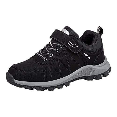 Hallux Valgus Schuhe Damen Wasserfest Trekkingschuhe Grobe Sohle Wanderschuhe Stoff Gesundheitsschuhe Herren Weit Walkingschuhe Atmungsaktiv Turnschuhe FüR Frauen Leichte Sneaker Schlüpfen Schuhe von Generisch