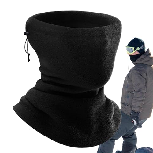 Halsgamaschen für Männer, Halsgamaschen-Gesichtsbedeckung - Verstellbarer Halswärmer aus elastischem Fleece,Multifunktionales, bequemes Winter-Wärmezubehör, winddichte Halsmanschette für Motorradfahre Halsgamaschen für Männer, Halsgamaschen-Gesichtsbedeckung - Verstellbarer Halswärmer aus elastischem Fleece,Multifunktionales, bequemes Winter-Wärmezubehör, winddichte Halsmanschette für Motorradfahre von Generisch
