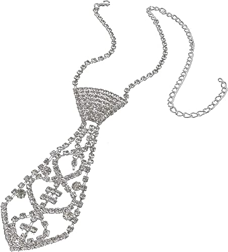 Halskette mit Strasssteinen in Schleifenform, Halsband, Halsband, Accessoire für Damen und Mädchen, Langlebigkeit von Generisch