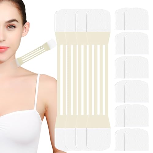 Halsklebebandheben - 20pcs Instant Neck Lift -Aufkleber | NECCK Lift Tape Unsichtbar | NECCK- Und Gesichtslebensgurt-Patch Geeignet Für Die Hautstraffung Von Anti-Falten Und Tägliche Schönheitsgebrauc von Generisch