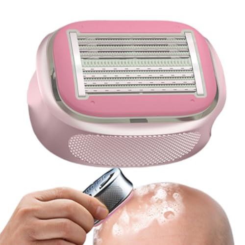 Handbuchheiter - 2,24x1.57in Sicherheitsrasiermesser, kompaktes Handheld -Rasierwerkzeug, nicht schlupfhafte Griffrostbraten | Einfach gebrauchte Pflege Rasiermesser für Männer kahlköpfiger Kopf Rasie von Generisch