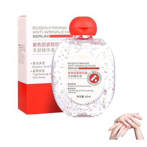Handfeuchtigkeits-Essenz, 60 ml Anti-Falten-Hand-Serum, Handlotion, nicht fettbezogene, schnell absorbierende Feuchtigkeits- und Ernährung, für trockene, alternde, rissige Hände (1pc) von Generisch