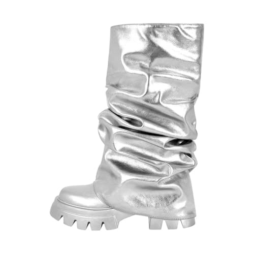 Handgefertigte Damen-Stiefel mit spitzem Zehenbereich und einzigartigem hohem Absatz für ein modernes schickes Mode-Statement, Cd230693a, 39 EU von Generisch