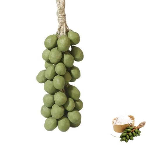 Handgefertigte Traubenseife, natürliche Kaltprozessseife, handgefertigte Seifen, exquisite Heimdekoration und Geschenkwahl zum Händewaschen und frische Luft, für Damen und Herren, Grün, 101,6 cm einer von Generisch