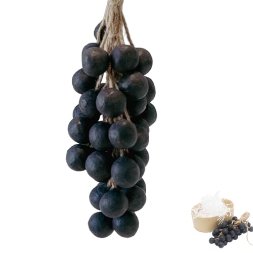 Handgefertigte Traubenseife, natürliche Kaltprozessseife, handgefertigte Seifen, exquisite Heimdekoration und Geschenkwahl zum Händewaschen und frische Luft, für Damen und Herren, Schwarz, 101,6 cm Handgefertigte Traubenseife, natürliche Kaltprozessseife, handgefertigte Seifen, exquisite Heimdekoration und Geschenkwahl zum Händewaschen und frische Luft, für Damen und Herren, Schwarz, 101,6 cm von Generisch