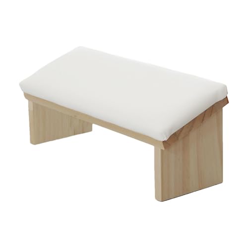 Handgelenkstütze | Handauflage für Acrylnägel | PU Leder Maniküre Armpolster | Nagelauflagekissen | Kissenhalter Ständer | Holzstützbein | Home Nail Maniküre Kissen St von Generisch