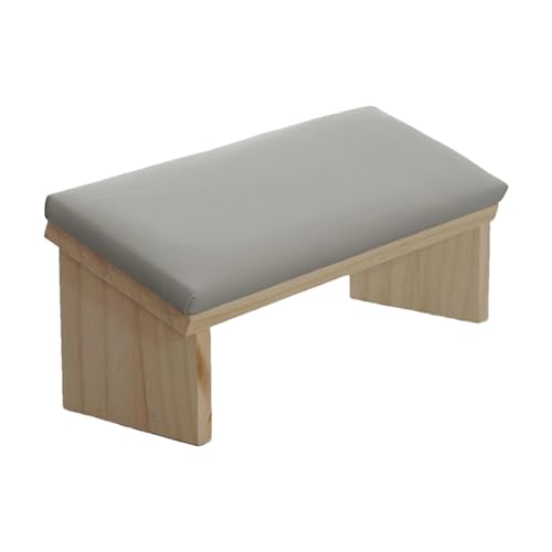 Handgelenkstütze | Handauflage für Acrylnägel | PU Leder Maniküre Armpolster | Nagelauflagekissen | Kissenhalter Ständer | Holzstützbein | Home Nail Maniküre Kissen St von Generisch