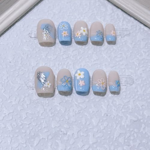 Handgemachter abnehmbarer Nailart-Aufnäher in Herzform - Künstlicher Nagel for Nailart(XS) von Generisch